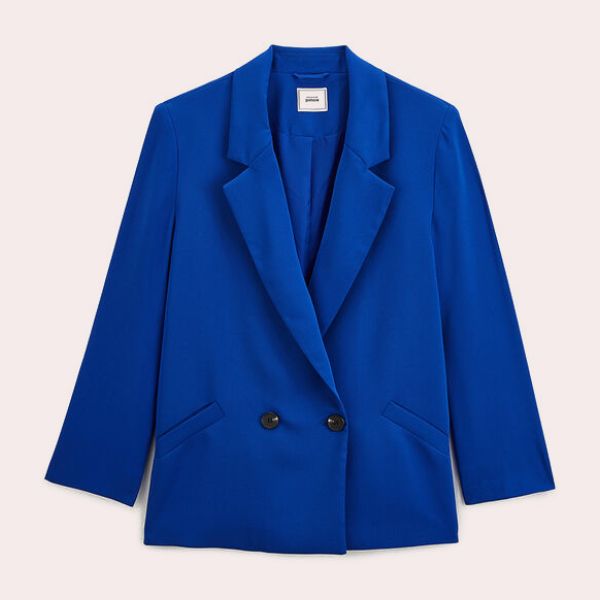 blazer azul