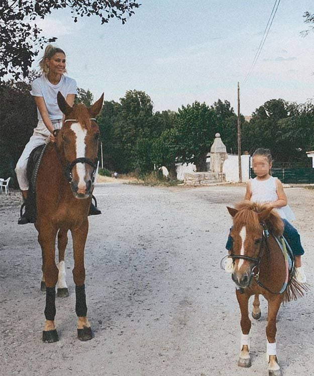 Carla Pereyra y su hija Francesca