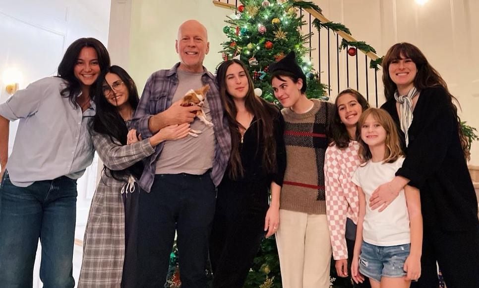 La familia de Bruce Willis