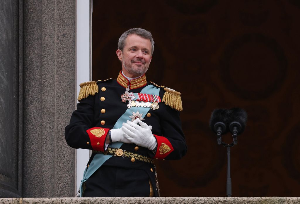 Federico de Dinamarca el día de su proclamación 2024