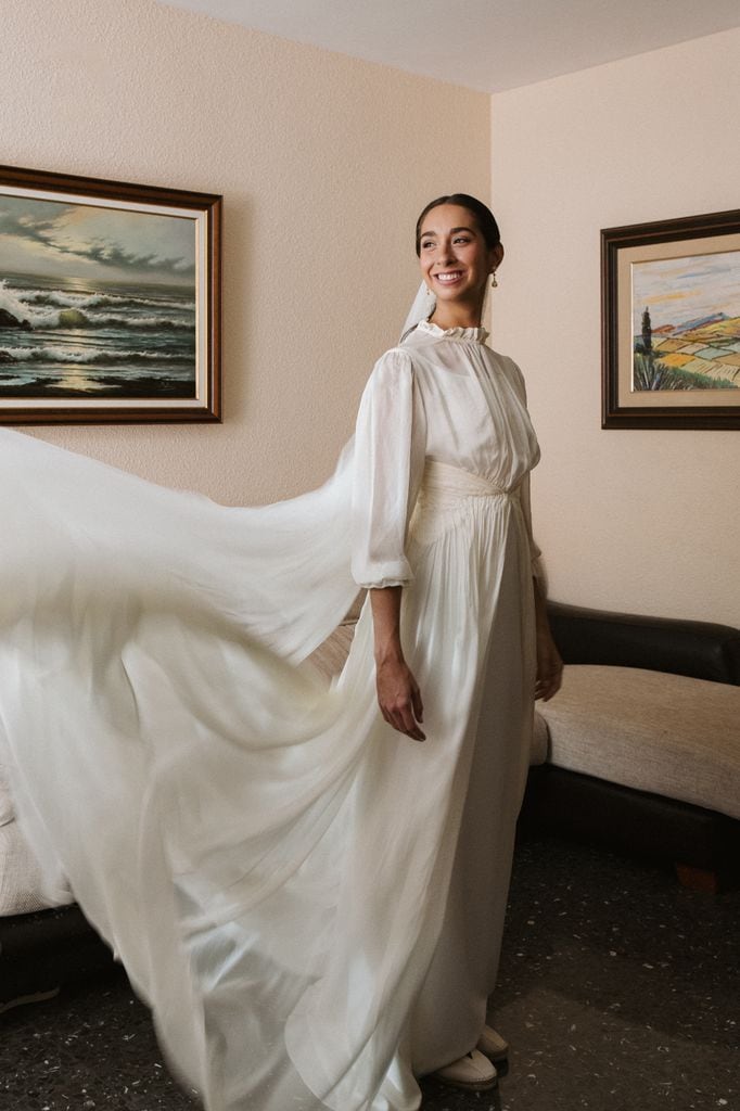 Vestido de novia de Sanmartín Atelier