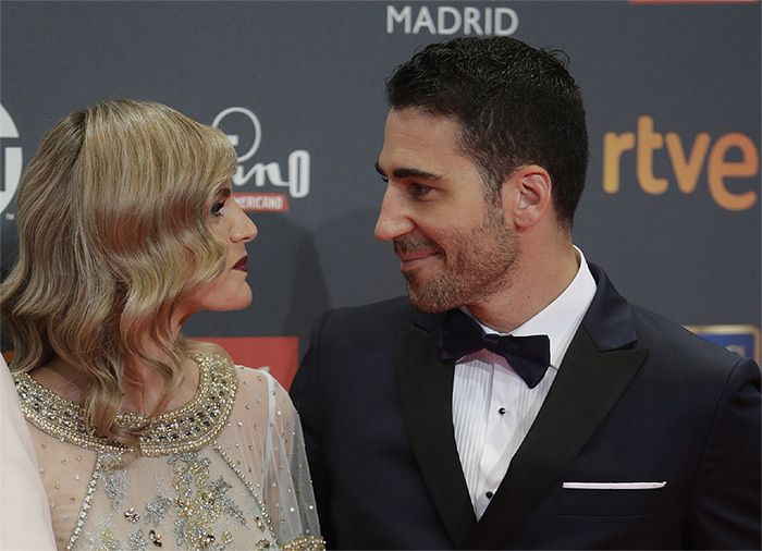 Amaia Salamanca y Miguel Ángel Silvestre