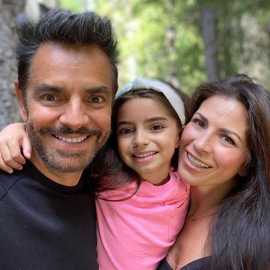 Eugenio Derbez, Alessandra Rosaldo y su hija