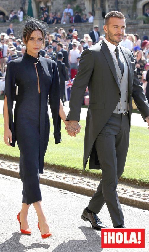 Victoria y David Beckham