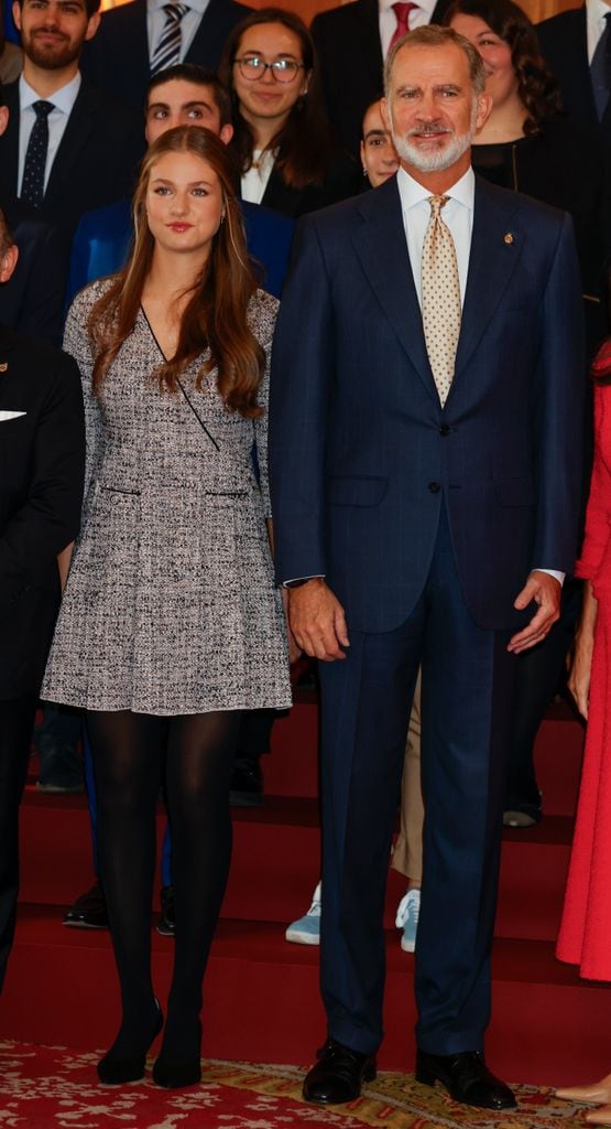 LA PRINCESA LEONOR Y EL REY FELIPE EN ASTURIAS