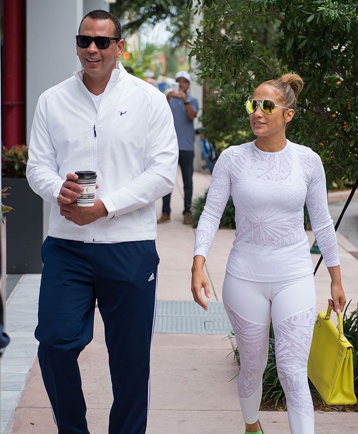 Alex Rodriguez y Jennifer Lopez