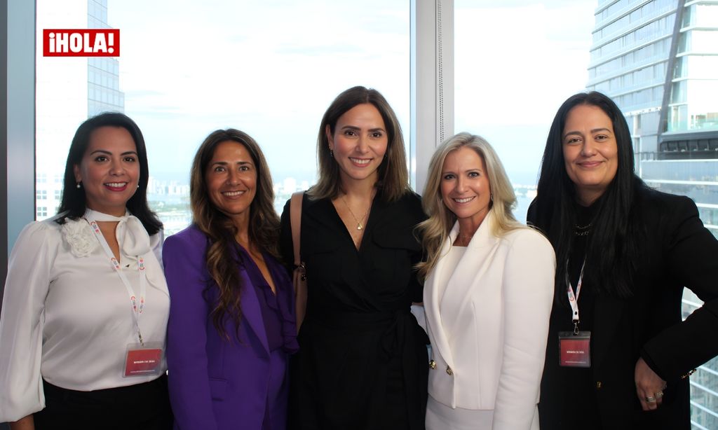 De izquierda a derecha: Brenda Q. Henderson, Mónica Vázquez, Inés Bahachille, Carol Barnhart y Nagidmy Marquez. El evento 'Women-ON 2024' de la Cámara de Comercio España-EE. UU. se celebró el 12 de septiembre de 2024, con el tema "Defendiendo la Igualdad" y aportes de altos ejecutivos sobre la igualdad de género en los negocios y el derecho.