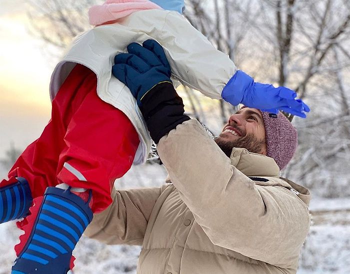 Marc Clotet y su hija Lía