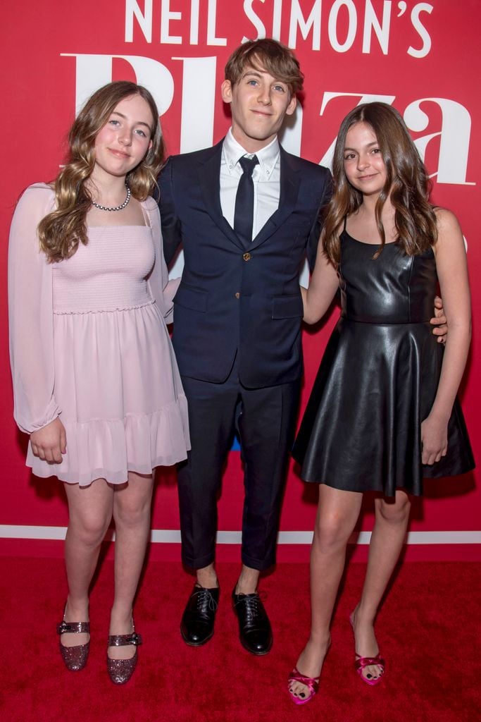 Los tres hijos de Sarah Jessica Parker: Loretta, James Wilkie y Tabitha en un evento en Nueva York en marzo de 2022