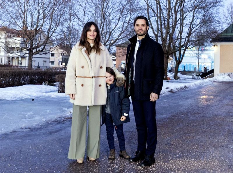 Carlos Felipe, Sofia de Suecia y Alexander de Suecia