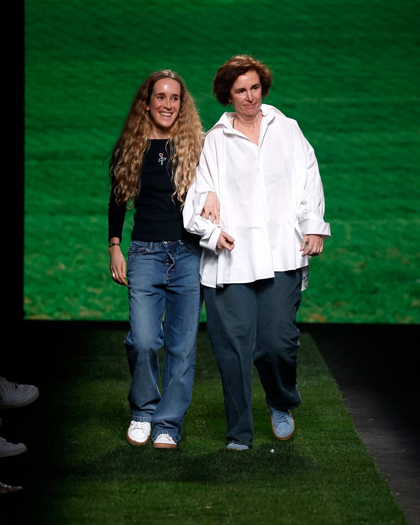 Desfile de Ynes Suelves en la MBFW