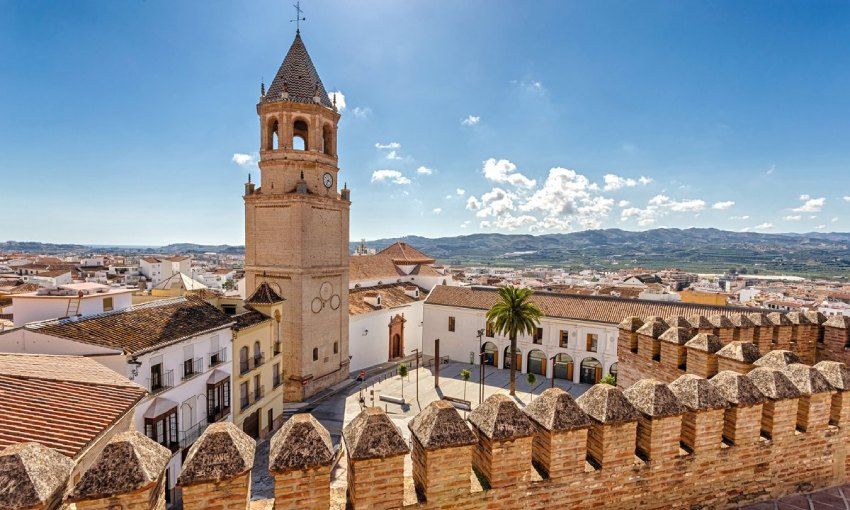 iglesia de san juan bautista y plaza de la constitucion malaga costa del sol malaga