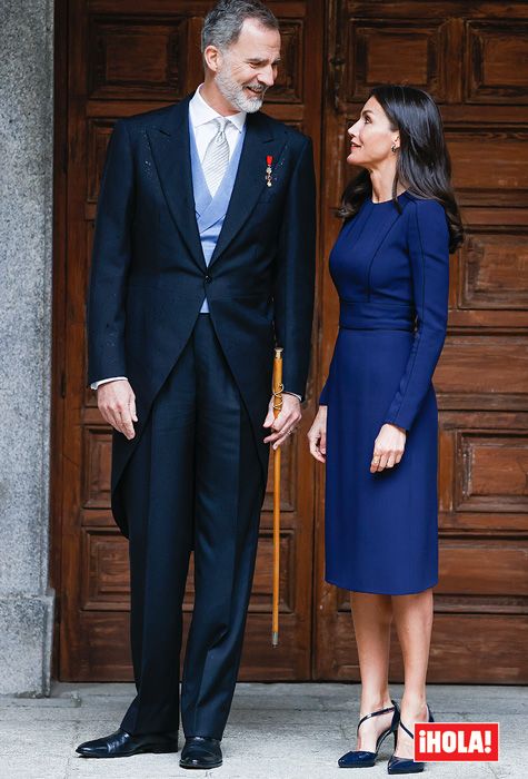 Los reyes Felipe y Letizia