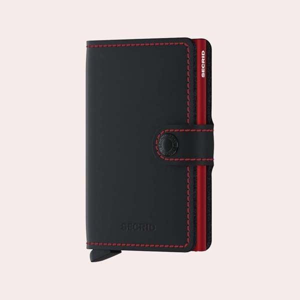 Secrid Miniwallet Black & Red