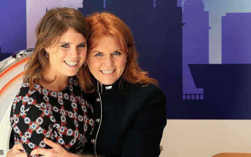 Eugenia de York y Sarah Ferguson