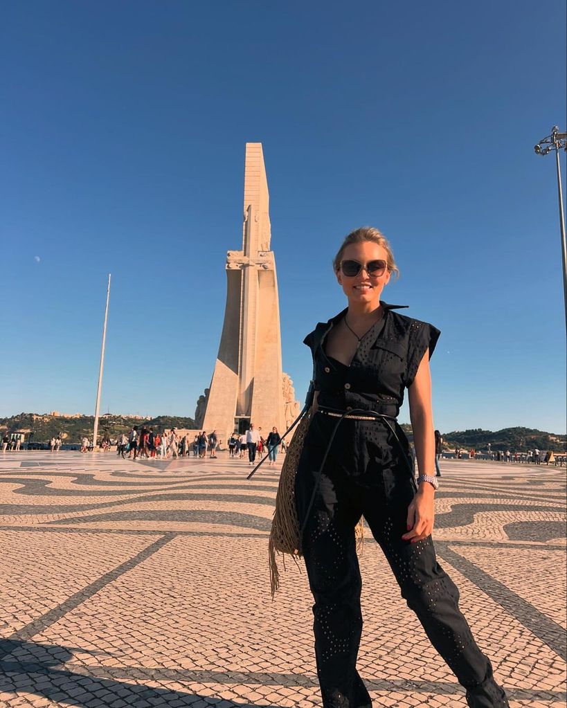 Angelique Boyer compartió varias fotos de su paso por Portugal
