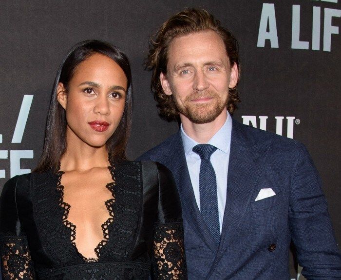 Tom Hiddleston y Zawe Ashton