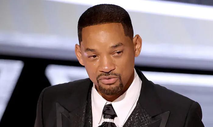 Will Smith llorando en los Oscars