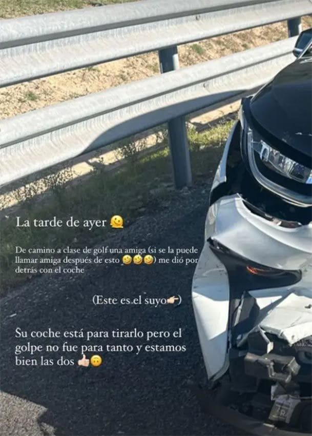 Paddy Noarbe sufre un accidente de tráfico