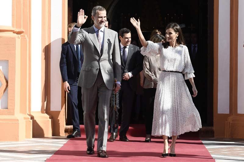 Reyes Felipe y Letizia