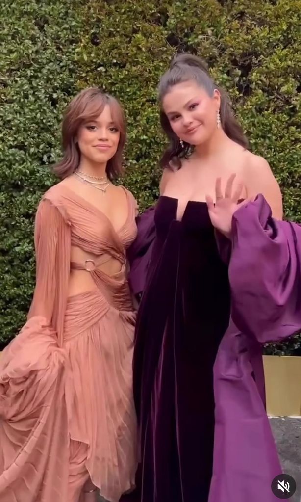 jenna ortega y selena gomez