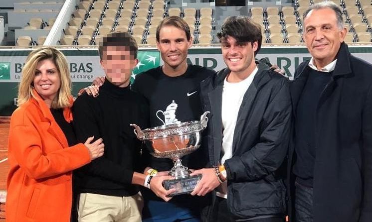 Rafa Nadal y María Barceló