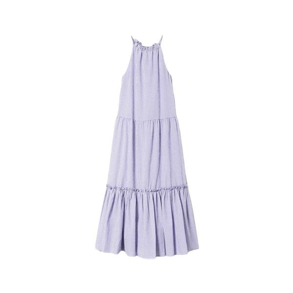 vestido vichy twinset