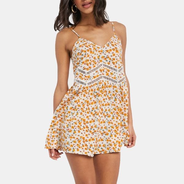 vestido flores asos