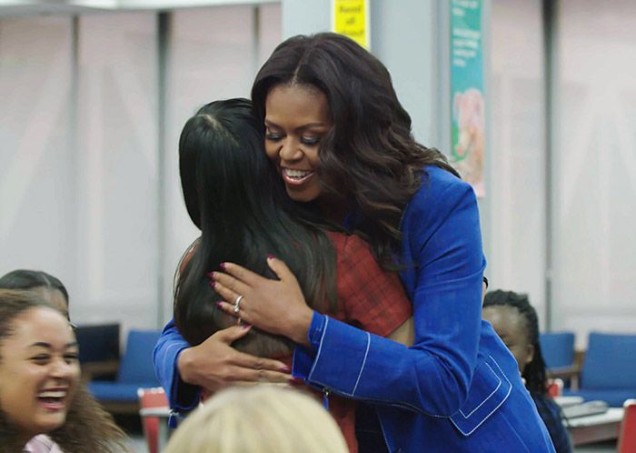 Mi historia, sobre Michelle Obama