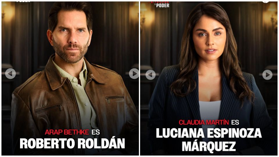 Arap Bethke y Claudia Martín en 'Juegos de Amor y Poder'