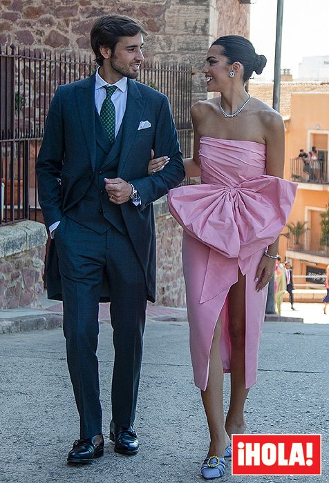 marta lozano en la boda de teresa andrés