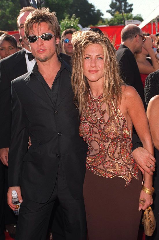 Jennifer Aniston y Brad Pitt