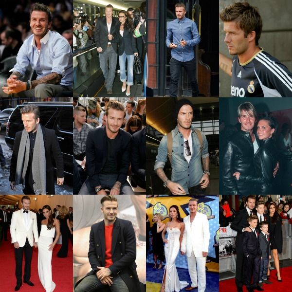 Algunas modas recientes popularizadas por Beckham

El look motero.
