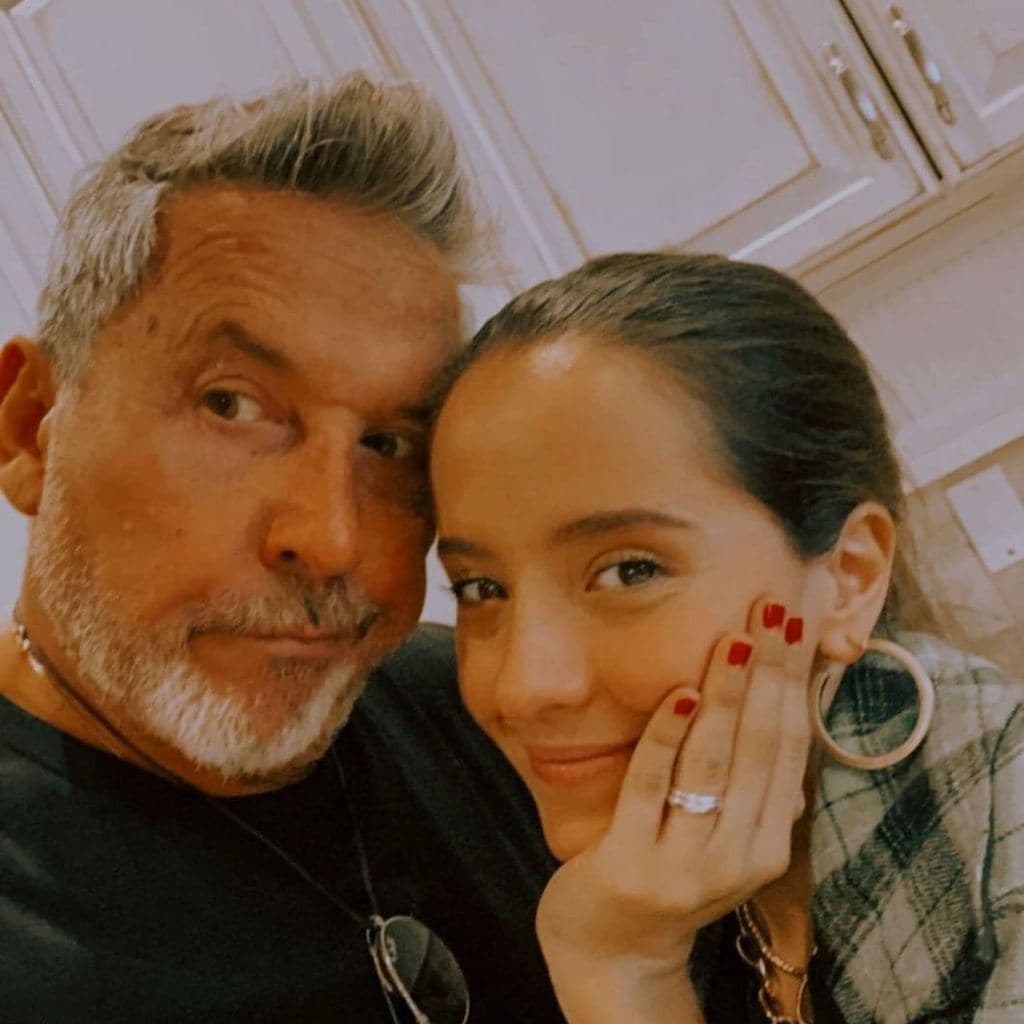 Ricardo Montaner y su hija