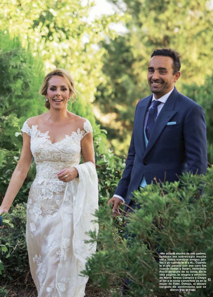 Boda Rocío Carrasco y Fidel Albiac