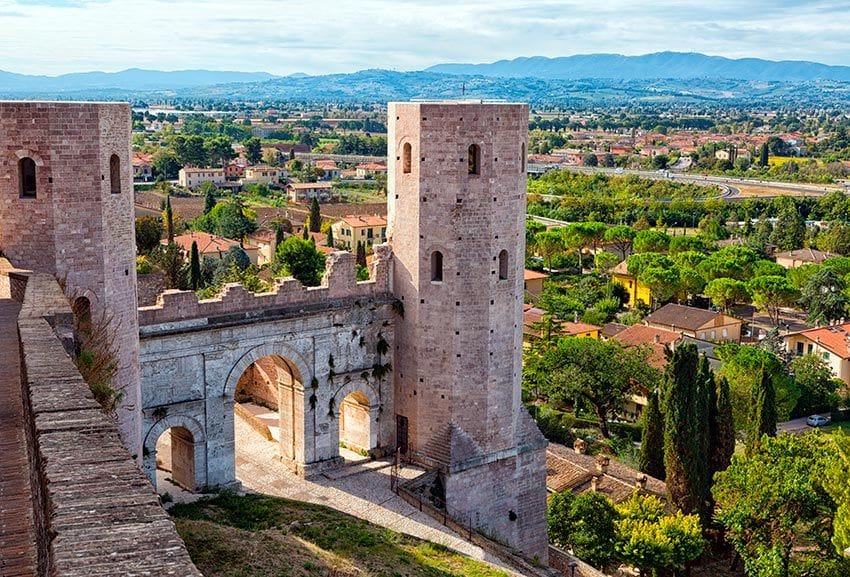 spello region umbria italia