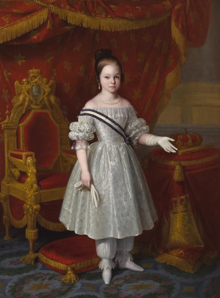 Isabel II de niña