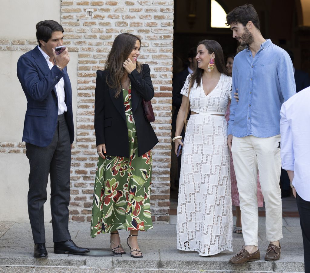 Pablo Castellano, María Pombo, Marta Pombo y Luis Zamalloa