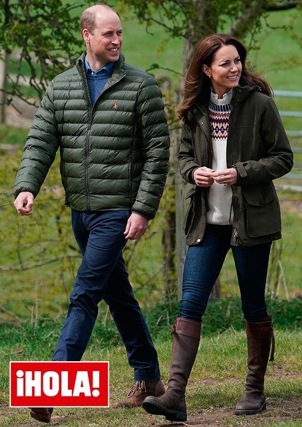 Kate Middleton recicla las botas españolas Penelope Chilvers en el campo