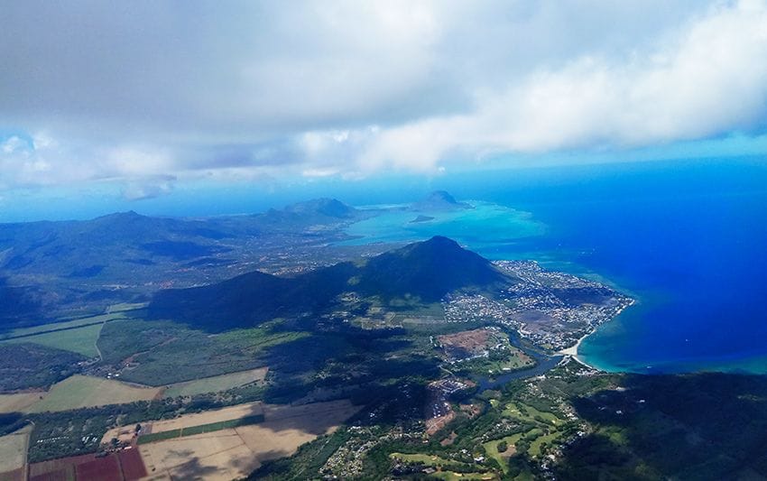 Panorámica de Isla Mauricio