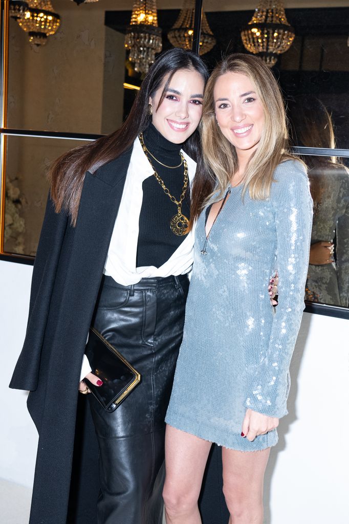 Alice Campello con su amiga Sharon Fonseca