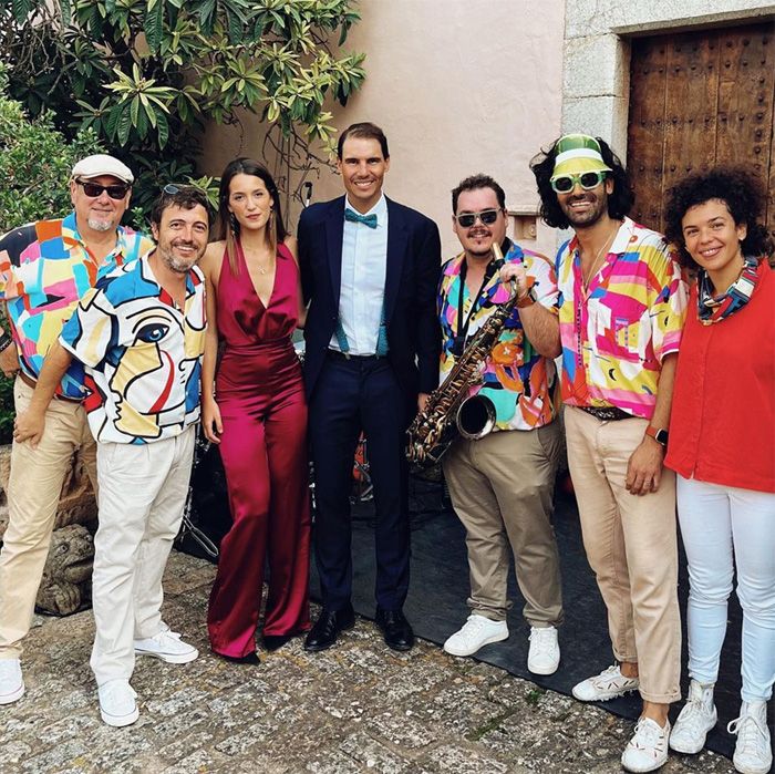 Rafa Nadal y el grupo Panela!