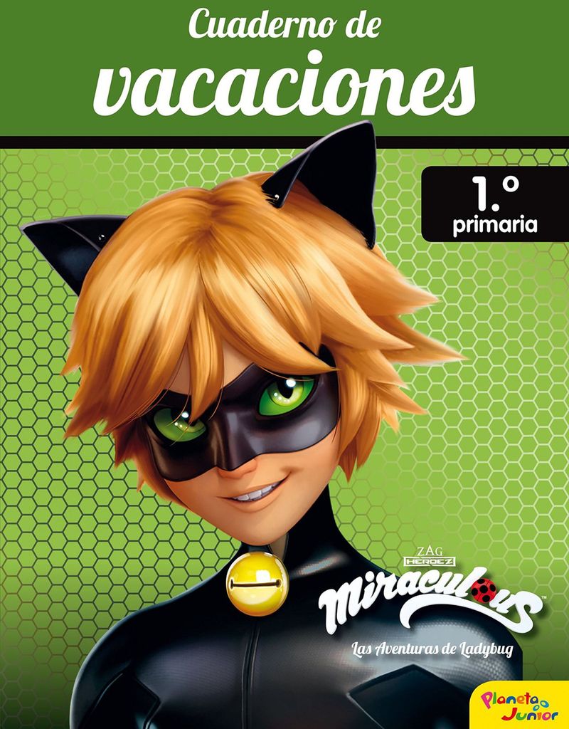 miraculous cuaderno de vacaciones de miracolous planeta junior 