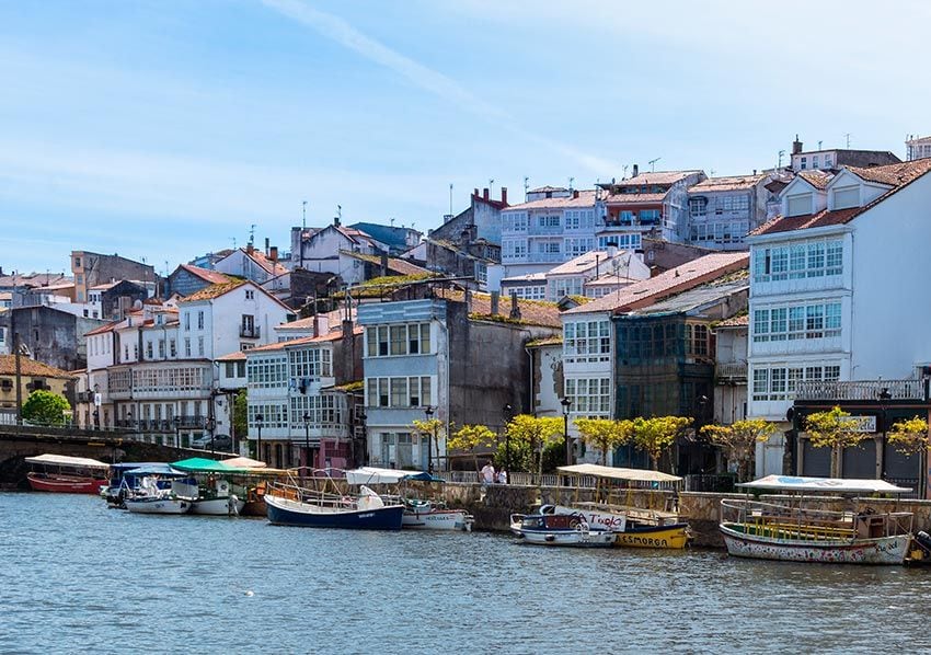 Paisaje de la ría de Betanzos, A Coruña