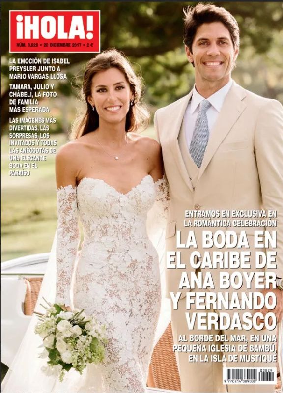 Ana Boyer y Fernando Verdasco, su boda en ¡HOLA!