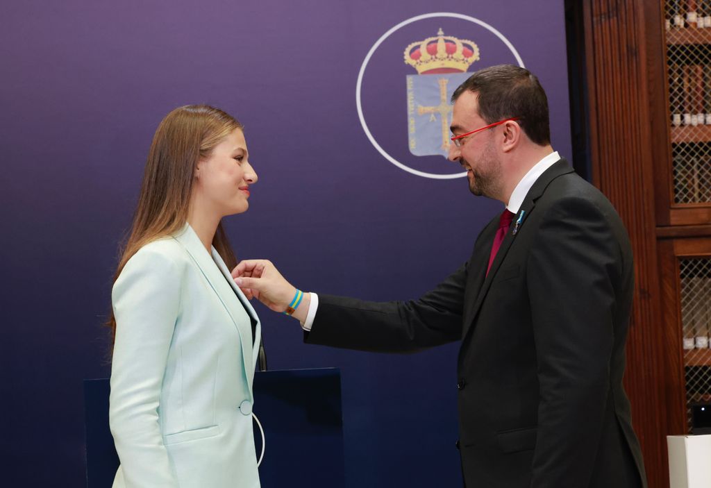 La princesa Leonor recibe la Medalla de Asturias el 24 de octubre de 2024