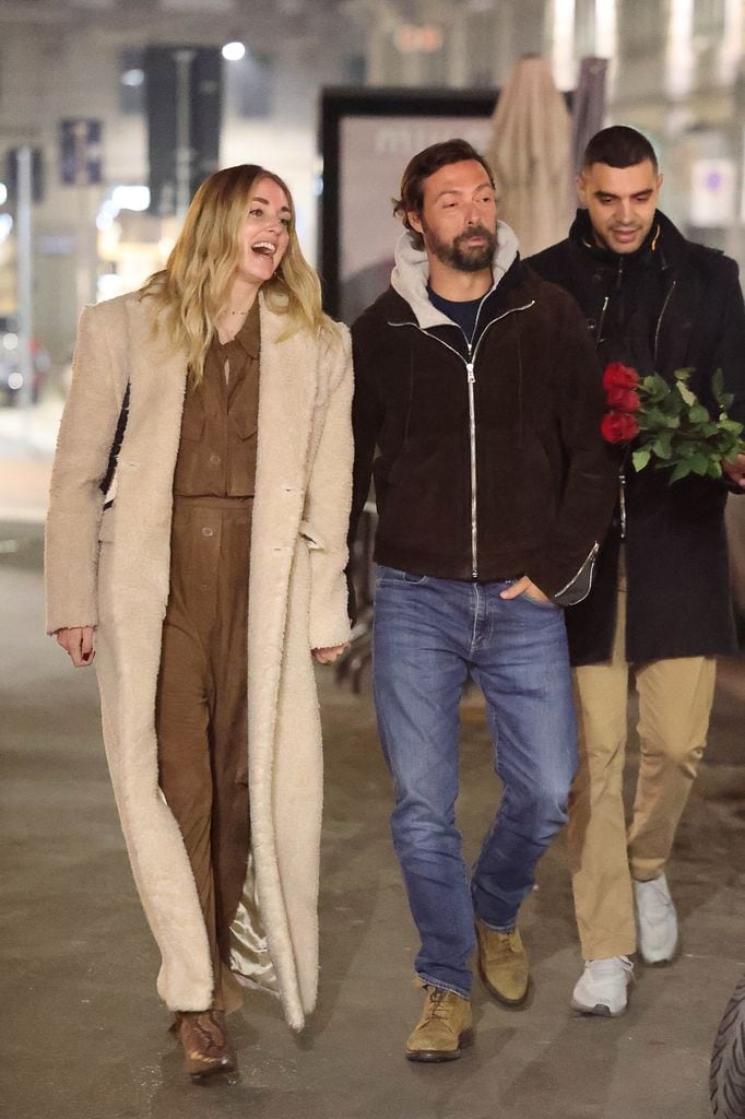 Chiara Ferragni y su nueva pareja, Giovanni Tronchetti Provera, de cita en Milán