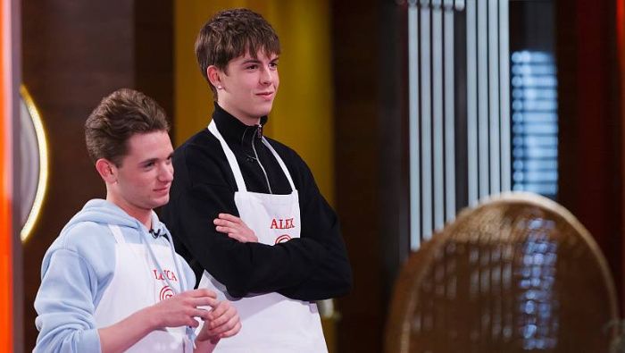 Álex y Luca en MasterChef