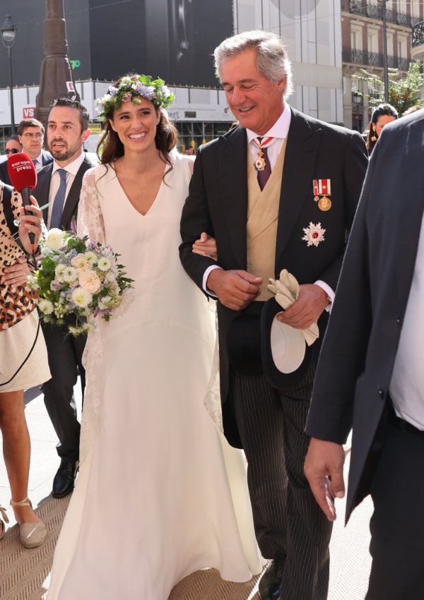 El vestido de novia de Clotilde Entrecanales