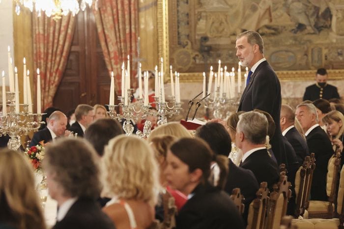 Los reyes Felipe y Letizia ofrecen una cena histórica con motivo de la cumbre de la OTAN